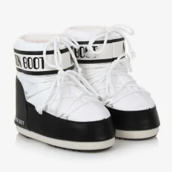 Moon Boot White Icon Low Nylon Snow Boots Hot