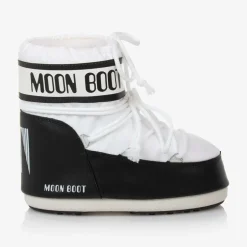 Moon Boot White Icon Low Nylon Snow Boots Hot