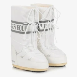 Moon Boot White Icon Nylon Snow Boots Outlet