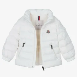 Moncler Enfant White Jules Down Puffer Jacket New