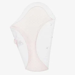 Sofija White Kitten Print Cotton Padded Nest (61cm) Best