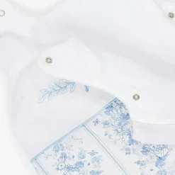 Peter Rabbit™ by Childrensalon White Linen & Cotton Sleeping Bag (82cm) Hot