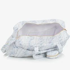 Peter Rabbit™ by Childrensalon White Linen & Cotton Changing Bag (42cm) New