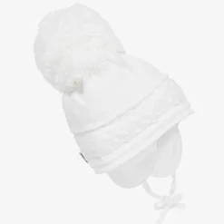 Sätila of Sweden White Malva Giant Pom-Pom Hat Online
