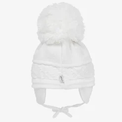 Sätila of Sweden White Malva Giant Pom-Pom Hat Online