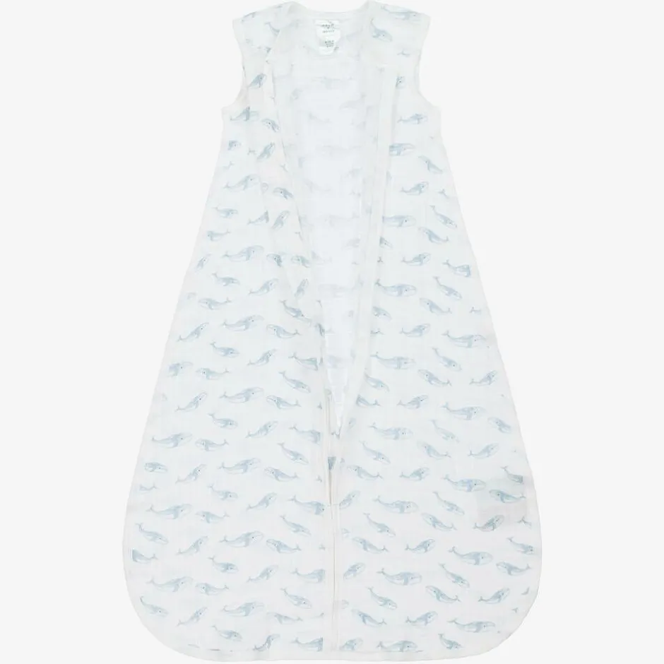 aden + anais White Organic Cotton Sleeping Bag New