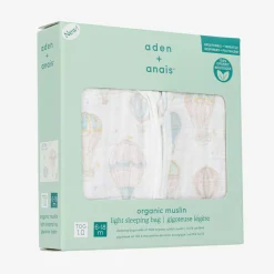 aden + anais White Organic Cotton Sleeping Bag Online