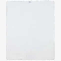 Peter Rabbit™ by Childrensalon White Padded Linen & Cotton Blanket (97cm) Outlet