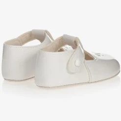 Early Days Baypods White Patent Pre-Walker Shoes Hot