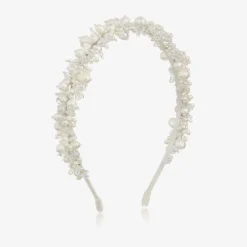 Sienna Likes To Party White Pearl & Crystal Hairband Discount