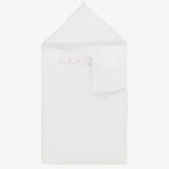 Kissy Kissy White Pima Cotton Fall Bishop Nest (78cm) New