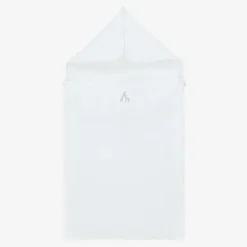 Kissy Kissy White Pima Cotton Giraffe Glee Nest (78cm) Clearance