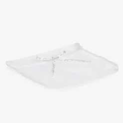 Kissy Kissy White Pima Giraffe Glee Babygrow Set