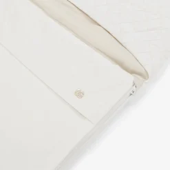 Dolce amp; Gabbana White Quilted Cotton Nest (80cm) New