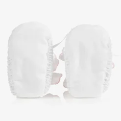 Sarah Louise White Smocked Baby Booties Discount