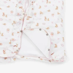 My Little Pie White Supima Cotton Bella Baby Nest (83cm) New