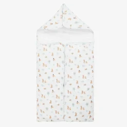 My Little Pie White Supima Cotton Bella Blue Nest (83cm)