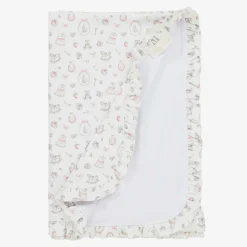 My Little Pie White Supima Cotton Delicate Pink Blanket (80cm) Hot