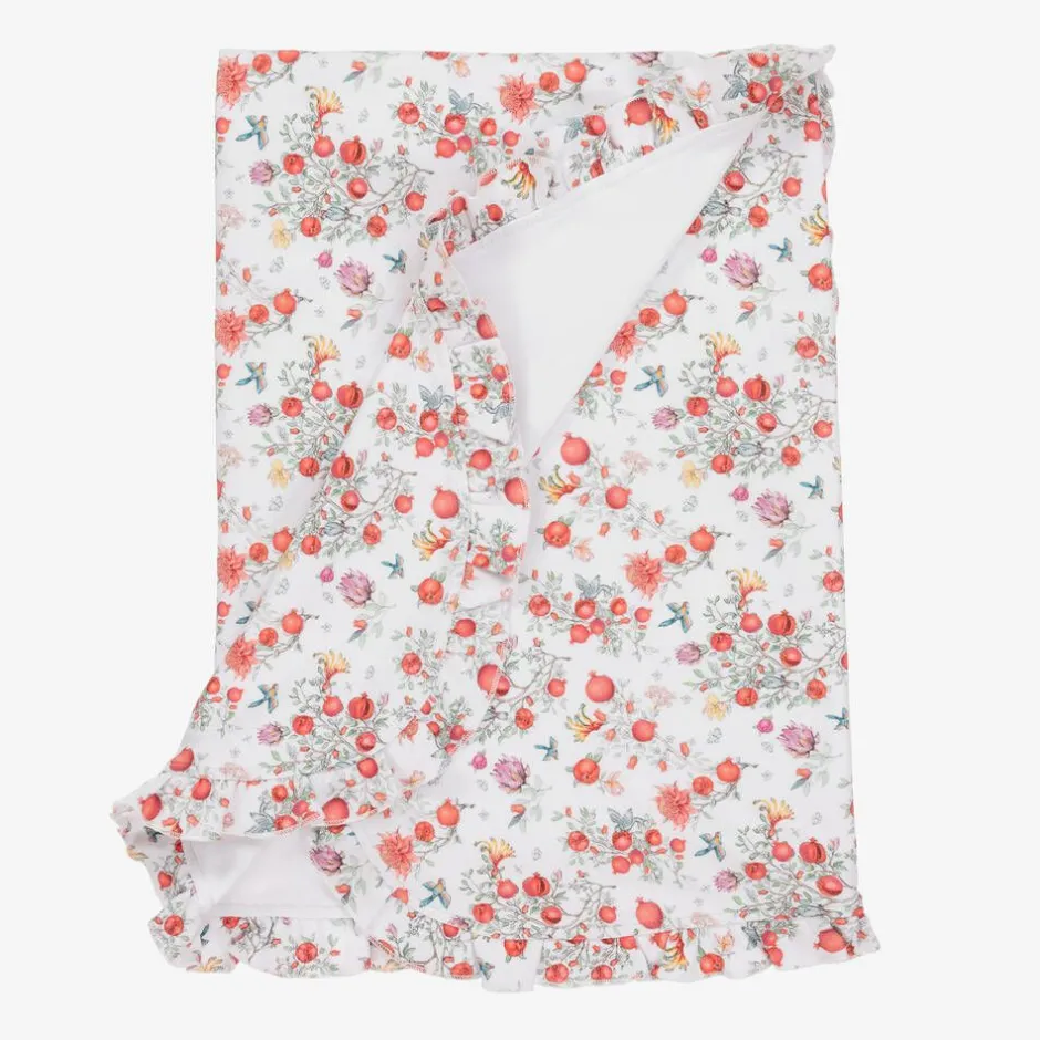 My Little Pie White Supima Cotton Pomegranate Blanket (84cm) Sale