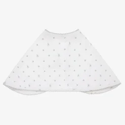 My Little Pie White Supima Cotton Silver Moon Muslin (60cm) Clearance