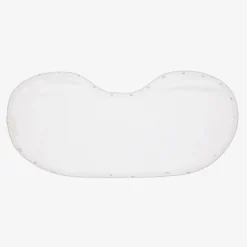 My Little Pie White Supima Cotton Silver Moon Muslin (60cm) Clearance