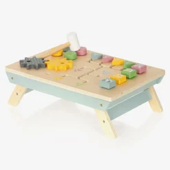 Bigjigs Wooden Activity Tabletop Bench (37cm) Sale