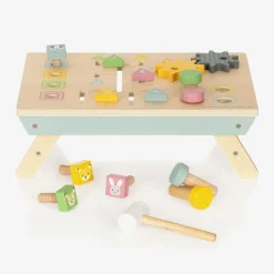 Bigjigs Wooden Activity Tabletop Bench (37cm) Sale