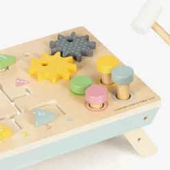 Bigjigs Wooden Activity Tabletop Bench (37cm) Sale