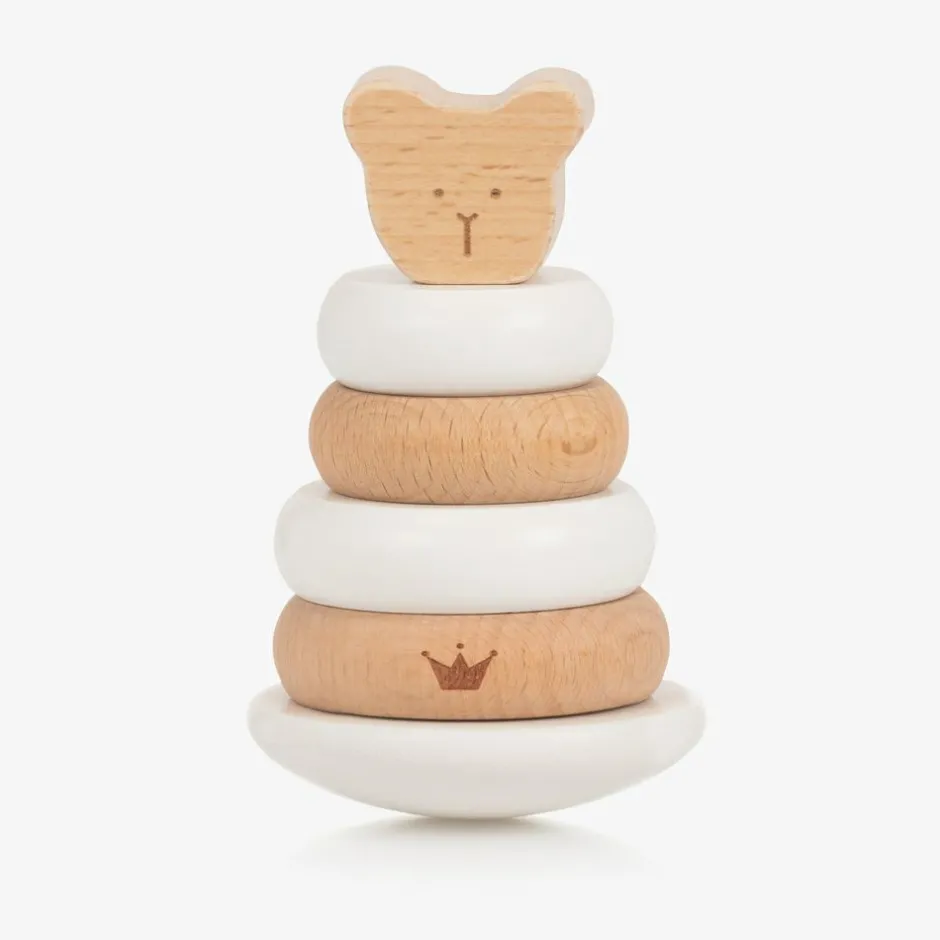 Bam Bam Wooden Bear Stacker (13cm) Clearance