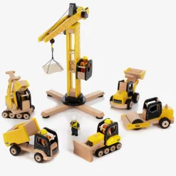 Bigjigs Wooden Construction Toy Play Set (59cm) Best