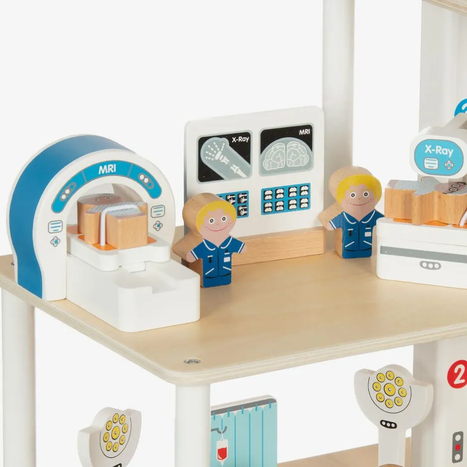 Bigjigs Wooden General Hospital Play Set (54cm) Sale