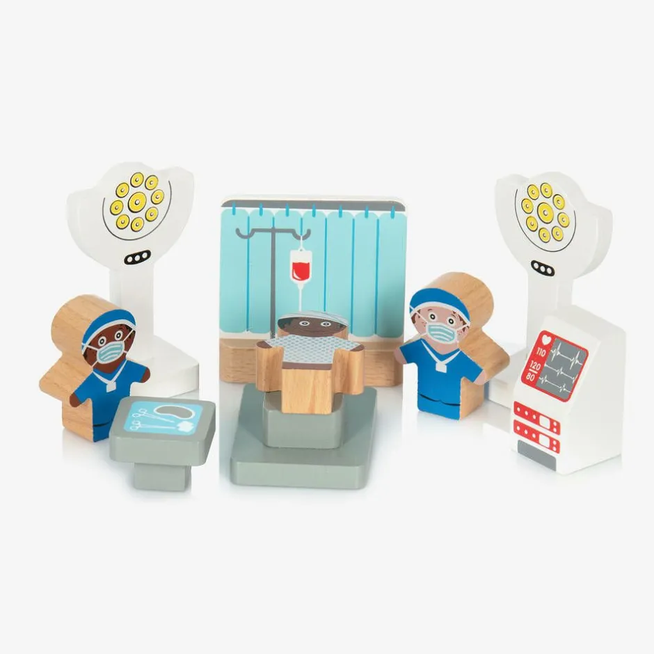 Bigjigs Wooden General Hospital Play Set (54cm) Sale