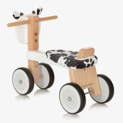 Bigjigs Wooden Ride-On Cow (45cm) Clearance
