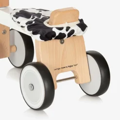 Bigjigs Wooden Ride-On Cow (45cm) Clearance