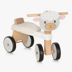 Bigjigs Wooden Ride-On Sheep (45cm) New