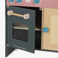 Bigjigs Wooden Simply Scandi Kitchen Play Set (60cm) New
