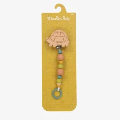 Moulin Roty Wooden Tortoise Dummy Clip Discount