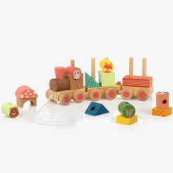 Orange Tree Toys Woodland Animal Puzzle Train Toy (26cm) Outlet