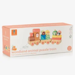 Orange Tree Toys Woodland Animal Puzzle Train Toy (26cm) Outlet