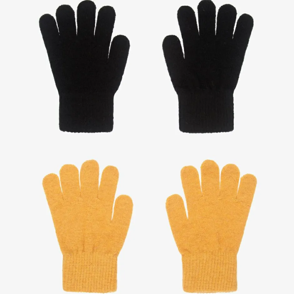 CeLaVi Yellow & Black Gloves (2 Pack) Hot