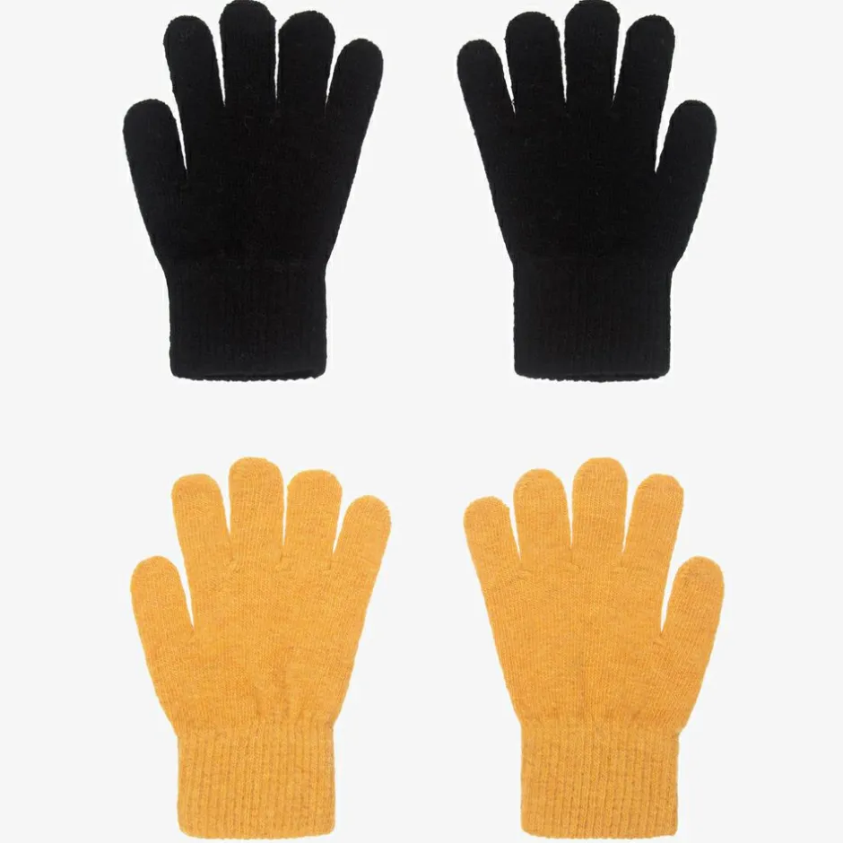 CeLaVi Yellow & Black Gloves (2 Pack) Hot
