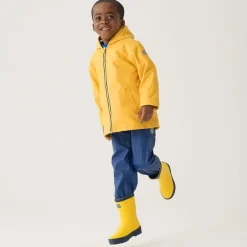 Hatley Yellow & Navy Blue Rain Boots Outlet