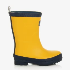 Hatley Yellow & Navy Blue Rain Boots Outlet