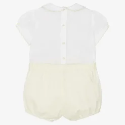 Sarah Louise Yellow & White Buster Suit Discount