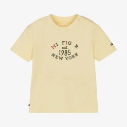 Tommy Hilfiger Yellow Cotton Jersey Baby T-Shirt Best