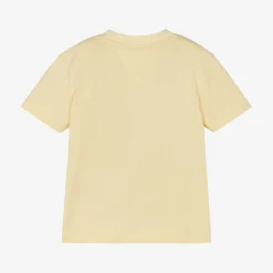 Tommy Hilfiger Yellow Cotton Jersey Baby T-Shirt Best