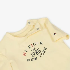 Tommy Hilfiger Yellow Cotton Jersey Baby T-Shirt Best