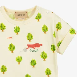 Gucci Yellow Diana Blu T-Shirt Clearance