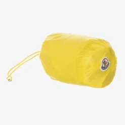 Moncler Enfant Yellow Down Padded Acorus Puffer Jacket