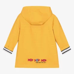 Week-end à la mer Yellow Hooded Raincoat Clearance
